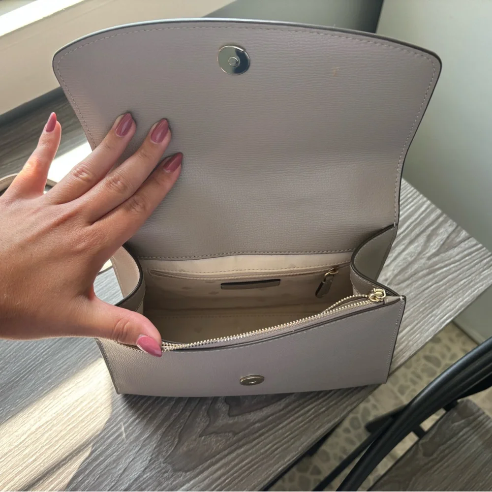 Kate Spade Darcy Top Handle Leather Satchel Crossbody